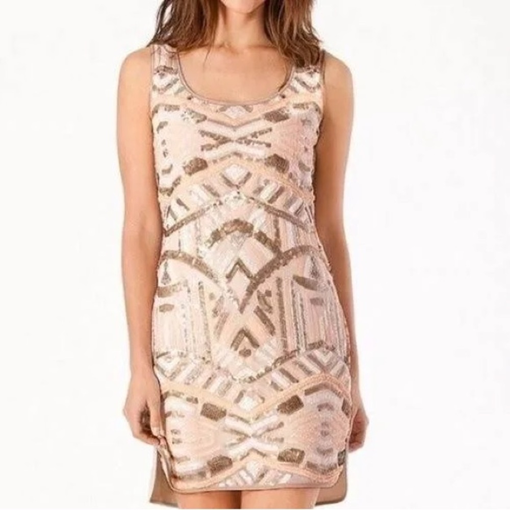 Hale Bob Sequin Mini Dress